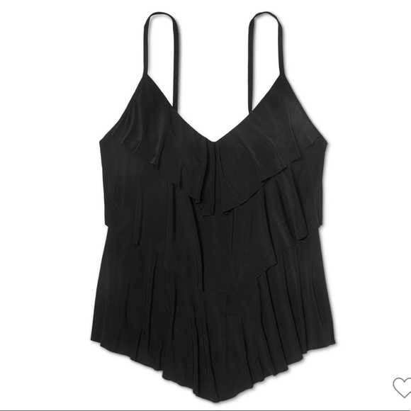 NWOT layered plus size swimtop - Picture 4 of 5